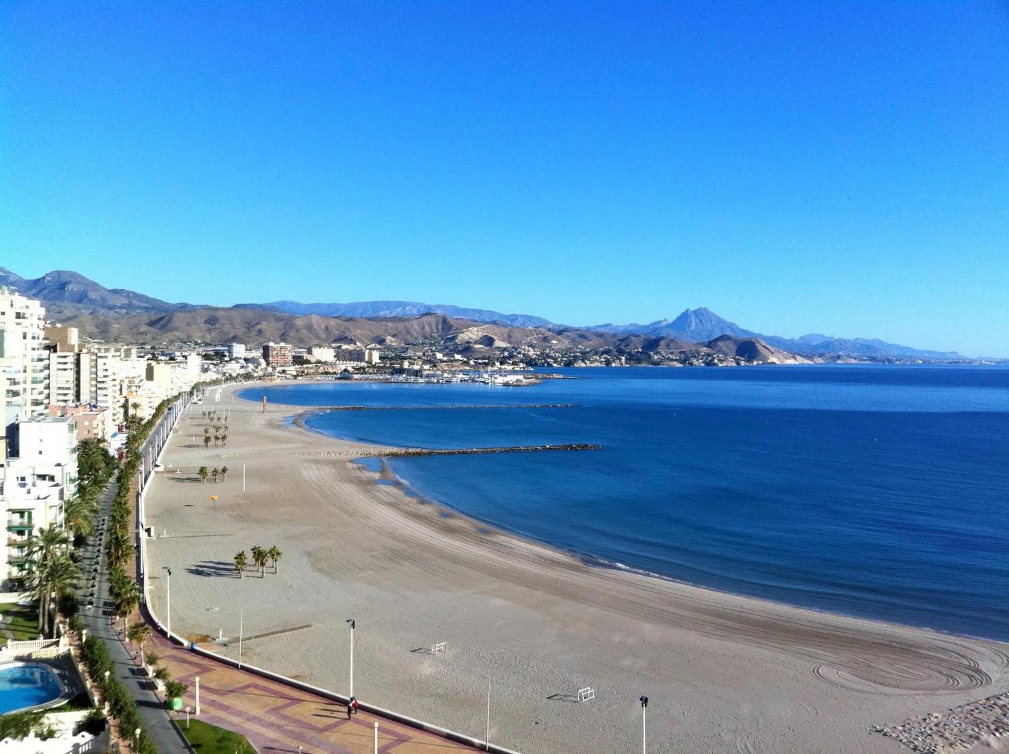 Apartamento Moderno Con Piscina Garaje Wifi Ac El Campello Exterior photo